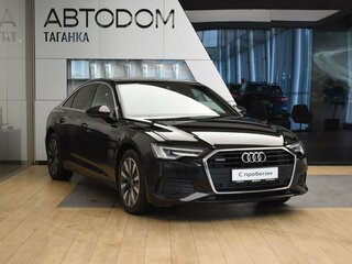 2021 Audi A6 45 TFSI V (C8), чёрный, 4649000 рублей, вид 3