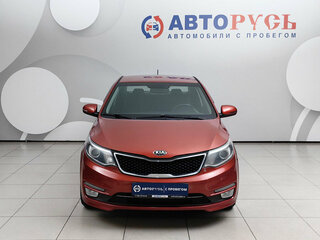 2016 Kia Rio III Рестайлинг, красный, 1099000 рублей, вид 3