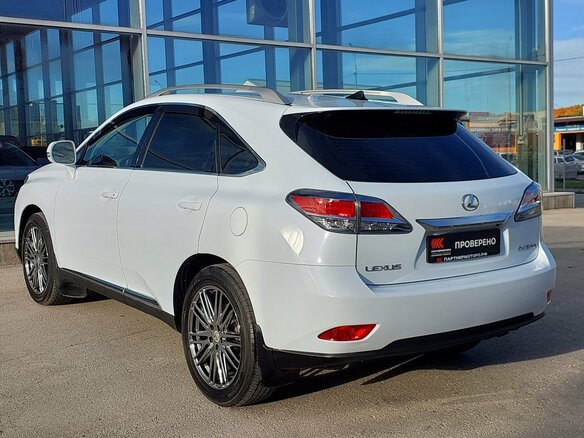 2013 Lexus RX 270 III Рестайлинг, белый, 2499000 рублей - вид 7