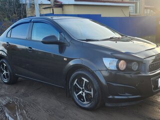 2012 Chevrolet Aveo II, чёрный, 365000 рублей, вид 3