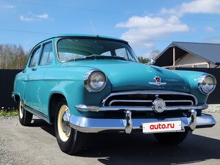 1958 ГАЗ 21 «Волга» 21Г, зелёный, 3900000 рублей, вид 1