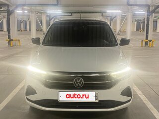 2021 Volkswagen Polo VI, белый, 1850000 рублей, вид 3