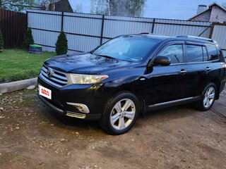 2012 Toyota Highlander II (XU40) Рестайлинг, чёрный, 1740000 рублей, вид 1
