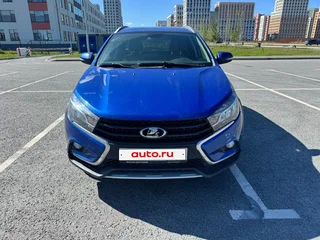 2020 Lada (ВАЗ) Vesta SW Cross I, синий, 665000 рублей, вид 1