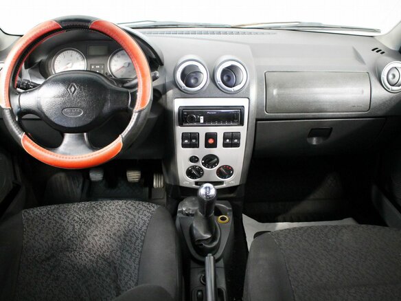 2007 Renault Logan I, серый, 185000 рублей - вид 10