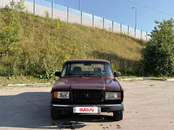 2009 Lada (ВАЗ) 2107, пурпурный, 50000 рублей - вид 2