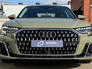 2022 Audi A8 Long 50 TFSI IV (D5) Рестайлинг, чёрный, 9600000 рублей, вид 2