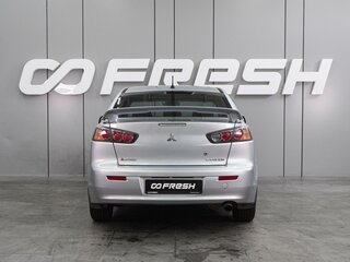 2011 Mitsubishi Lancer X Рестайлинг, серебристый, 819000 рублей, вид 4