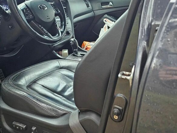 2013 Kia Optima III Рестайлинг, серый, 1200000 рублей - вид 5