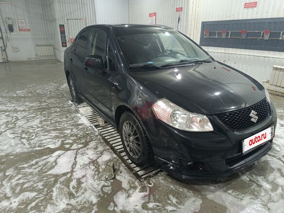 2008 Suzuki SX4 I (Classic), чёрный, 860000 рублей - вид 8