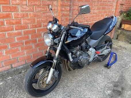 2001 Honda CB 600F Hornet, чёрный, 400000 рублей, вид 3