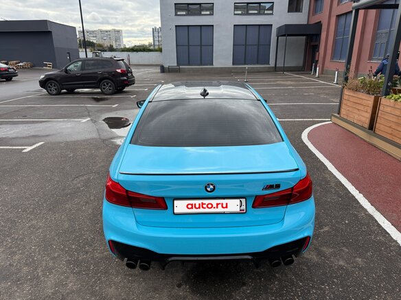 2019 BMW M5 Competition VI (F90), голубой, 9700000 рублей - вид 6