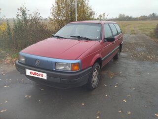 1990 Volkswagen Passat B3, красный, 100000 рублей, вид 3