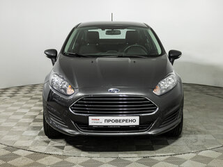 2017 Ford Fiesta Mk6 Рестайлинг, серый, 889700 рублей, вид 2