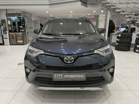 2019 Toyota RAV4 IV (XA40) Рестайлинг, синий, 2830000 рублей, вид 2