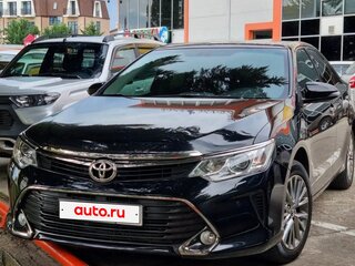 2016 Toyota Camry VII (XV50) Рестайлинг, чёрный, 2300000 рублей, вид 1