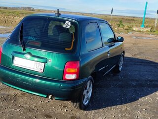 1998 Nissan Micra II (K11), зелёный, 249000 рублей, вид 2