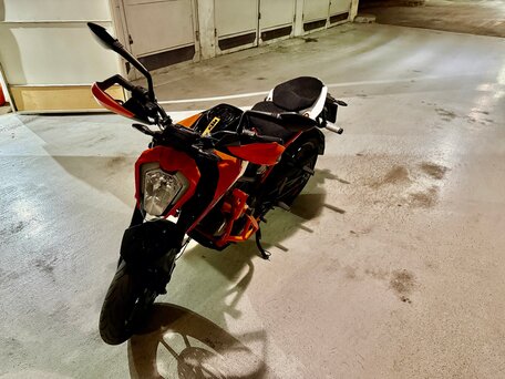 2020 KTM 250 Duke, оранжевый, 300000 рублей, вид 2