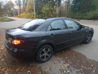 2006 Mazda 6 I (GG) Рестайлинг, чёрный, 355000 рублей, вид 3