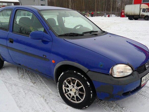 1999 Opel Corsa B, синий - вид 6