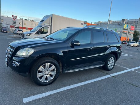2008 Mercedes-Benz GL-Класс 500 I (X164), чёрный, 1500000 рублей, вид 5