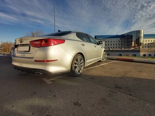 2014 Kia Optima III Рестайлинг, серебристый, 1175000 рублей, вид 5