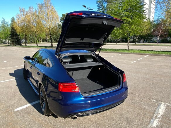 2014 Audi A5 I (8T) Рестайлинг, синий, 2050000 рублей - вид 8