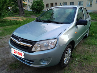 2013 Lada (ВАЗ) Granta I, голубой, 370000 рублей, вид 1