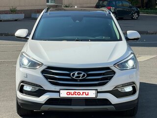 2017 Hyundai Santa Fe III Рестайлинг, белый, 2150000 рублей, вид 1