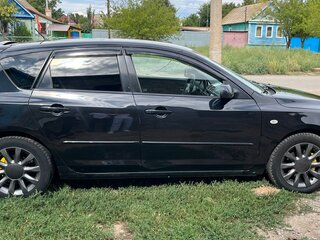 2008 Mazda 3 I (BK) Рестайлинг, чёрный, 635000 рублей, вид 3