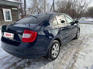 2016 Skoda Rapid I, синий, 620000 рублей, вид 3
