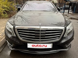 2017 Mercedes-Benz S-Класс 500 Long VI (W222, C217), чёрный, 4000000 рублей, вид 1