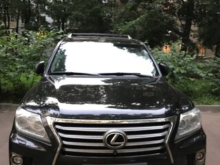 2013 Lexus LX 570 III Рестайлинг, чёрный, 5500000 рублей, вид 1