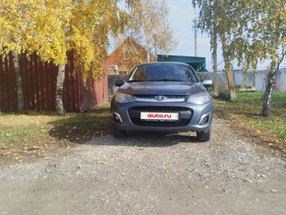2014 Lada (ВАЗ) Kalina II, серый, 307000 рублей, вид 2