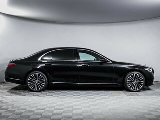 2021 Mercedes-Benz S-Класс 450 4MATIC VII (W223), чёрный, 9900000 рублей, вид 4