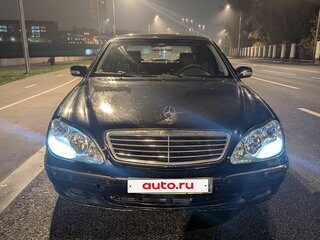 2000 Mercedes-Benz S-Класс 320 IV (W220), синий, 700000 рублей, вид 2