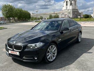 2014 BMW 5 серии 525d xDrive VI (F10/F11/F07) Рестайлинг, чёрный, 1995000 рублей, вид 2