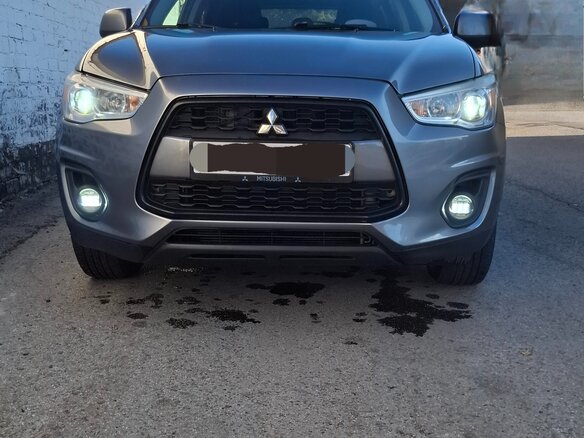 2012 Mitsubishi ASX I Рестайлинг, серый, 1200000 рублей - вид 1