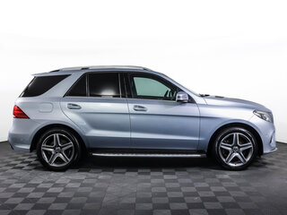 2017 Mercedes-Benz GLE 400 9G-Tronic I (W166), голубой, 2719805 рублей, вид 4