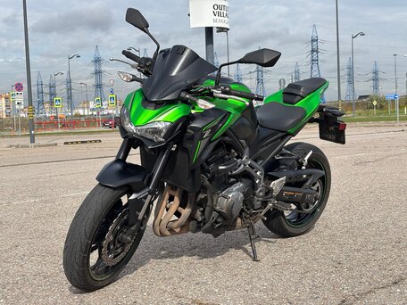 2018 Kawasaki Z 900, зелёный, 750000 рублей, вид 1