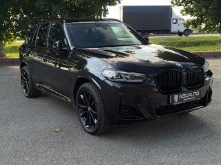 2022 BMW X3 30i xDrive III (G01) Рестайлинг, чёрный, 5350000 рублей, вид 1