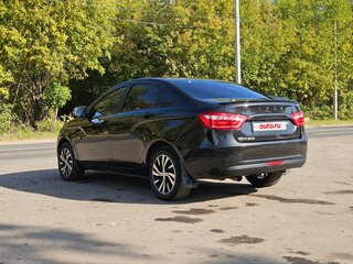 2015 Lada (ВАЗ) Vesta I, чёрный, 720000 рублей, вид 5