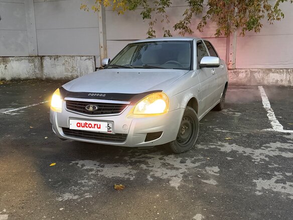 2007 Lada (ВАЗ) Priora I, серебристый, 145000 рублей