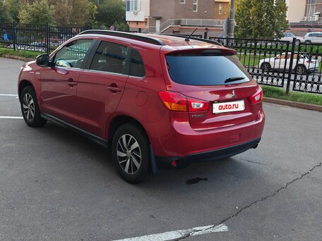 2014 Mitsubishi ASX I Рестайлинг, красный, 1200000 рублей, вид 5