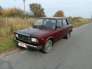 2012 Lada (ВАЗ) 2107, пурпурный, 155000 рублей, вид 1