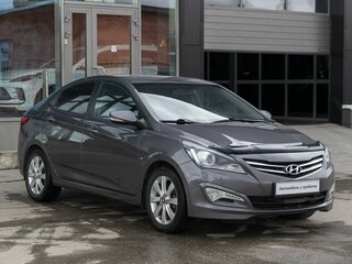 2014 Hyundai Solaris I Рестайлинг, серый, 850000 рублей, вид 3