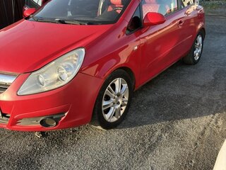 2007 Opel Corsa D, красный, 250000 рублей, вид 1