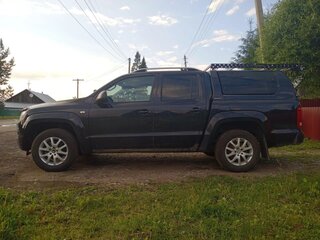 2013 Volkswagen Amarok Double Cab full-time I, чёрный, 1100000 рублей, вид 5