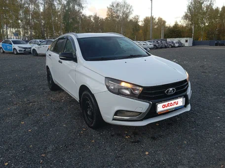 2021 Lada (ВАЗ) Vesta SW I, белый, 752550 рублей, вид 1