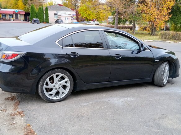 2010 Mazda 6 II (GH) Рестайлинг, чёрный - вид 14